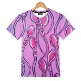 Sperms (pink)