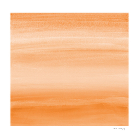 Touching Orange Watercolor Abstract #2 #painting #decor #art