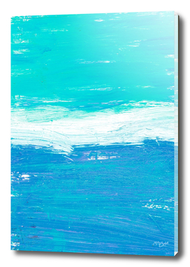 Acrylic ocean
