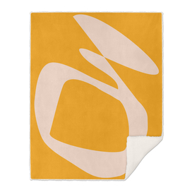 Abstract Drawing in Yellow