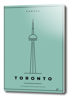 Minimal Toronto City Poster