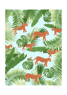 Leopard Jungle Dream Pattern #1 (Kids Collection) #decor