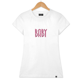 Neon Style Baby Graphic Text