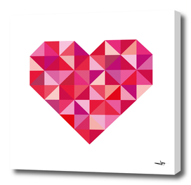 Valentine Tangram Heart