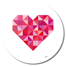 Valentine Tangram Heart