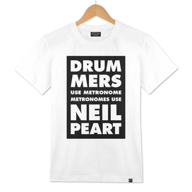 Drummer Metronome, Neil Peart