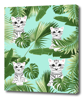 Baby Cat in the Jungle #2 (Kids Collection) #tropical