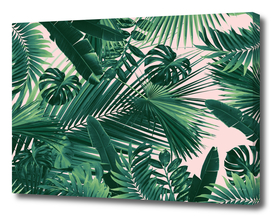 Jungle Leaves Siesta #1 #tropical #decor #art