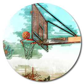 Score Basketball In Hoop