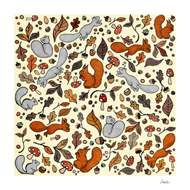 squirrel pattern