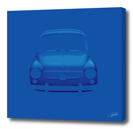 Blue Fiat 600