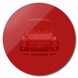 Fiat 600 red