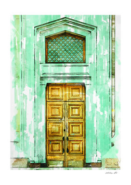 Awesome Vintage Door Almaty Kazakhstan.