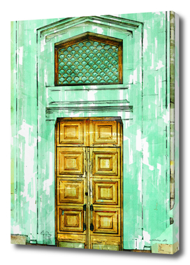 Awesome Vintage Door Almaty Kazakhstan.
