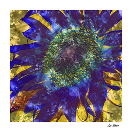 Sunflower abstract