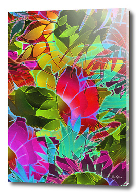 Floral Abstract Artwork G125