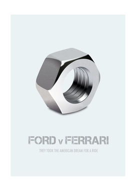 Ford v Ferrari - Alternative Movie Poster