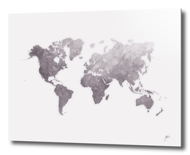World Map 2020 black and white #map #travel