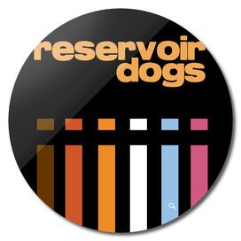 Reservoir Dogs Minimalist Poster