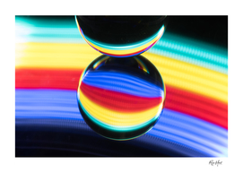 Rainbow crystal ball