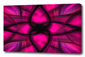 Pink Power Abstract Art