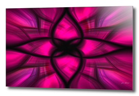 Pink Power Abstract Art