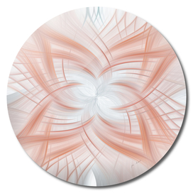 Rose Gold Abstract Art