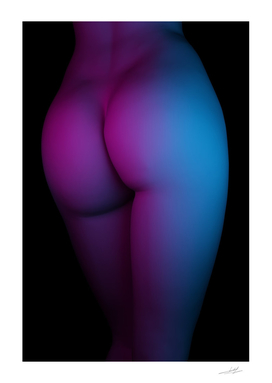 female buttocks
