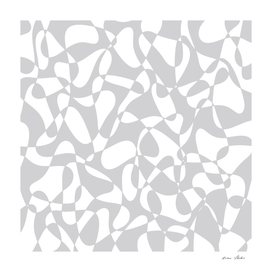 Abstract pattern - gray and white.