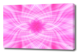 Floral Pink Abstract Art