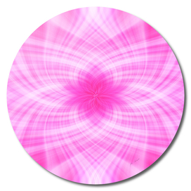Floral Pink Abstract Art