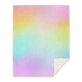 Beautiful Pastel Rainbow Ombre Design