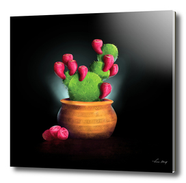 Potted Glowing Cactus