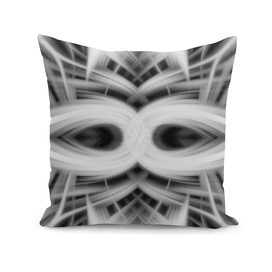 Black and white abstract art