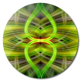 Green Neon Abstract
