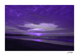 Purple Sunset by #Bizzartino