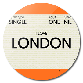 i love london ticket