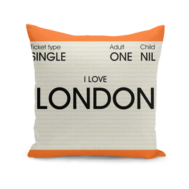 i love london ticket