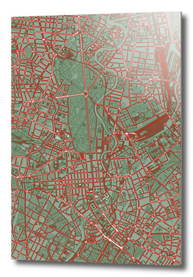 Berlin city map pop