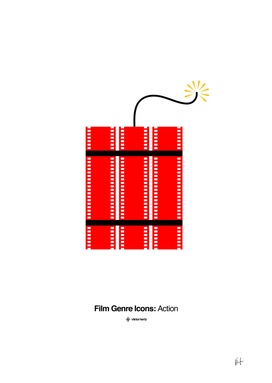 Action Film Genre Icon