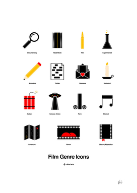Film Genre Icons