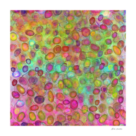 Watercolor Textured Pebbles