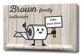 Brown Family Bathroom