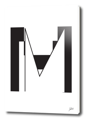 Typography letter M