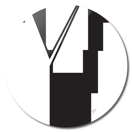 Typography letter Y