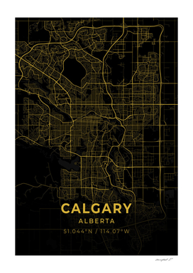 Calgary City Map