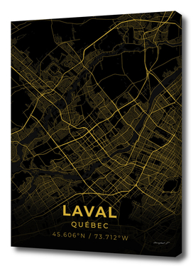 Laval City Map