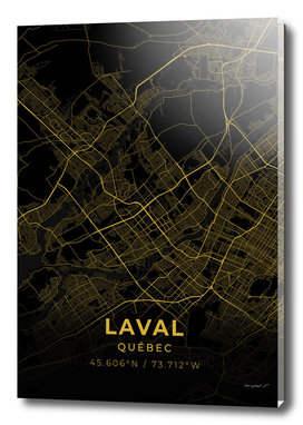 Laval City Map