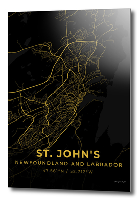 St. John's City Map