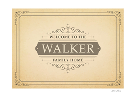 Welcome to the Walker Family Home